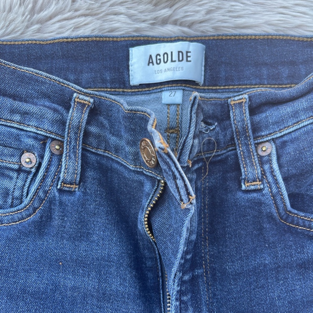 Agolde size 27 women’s Blue Jeans